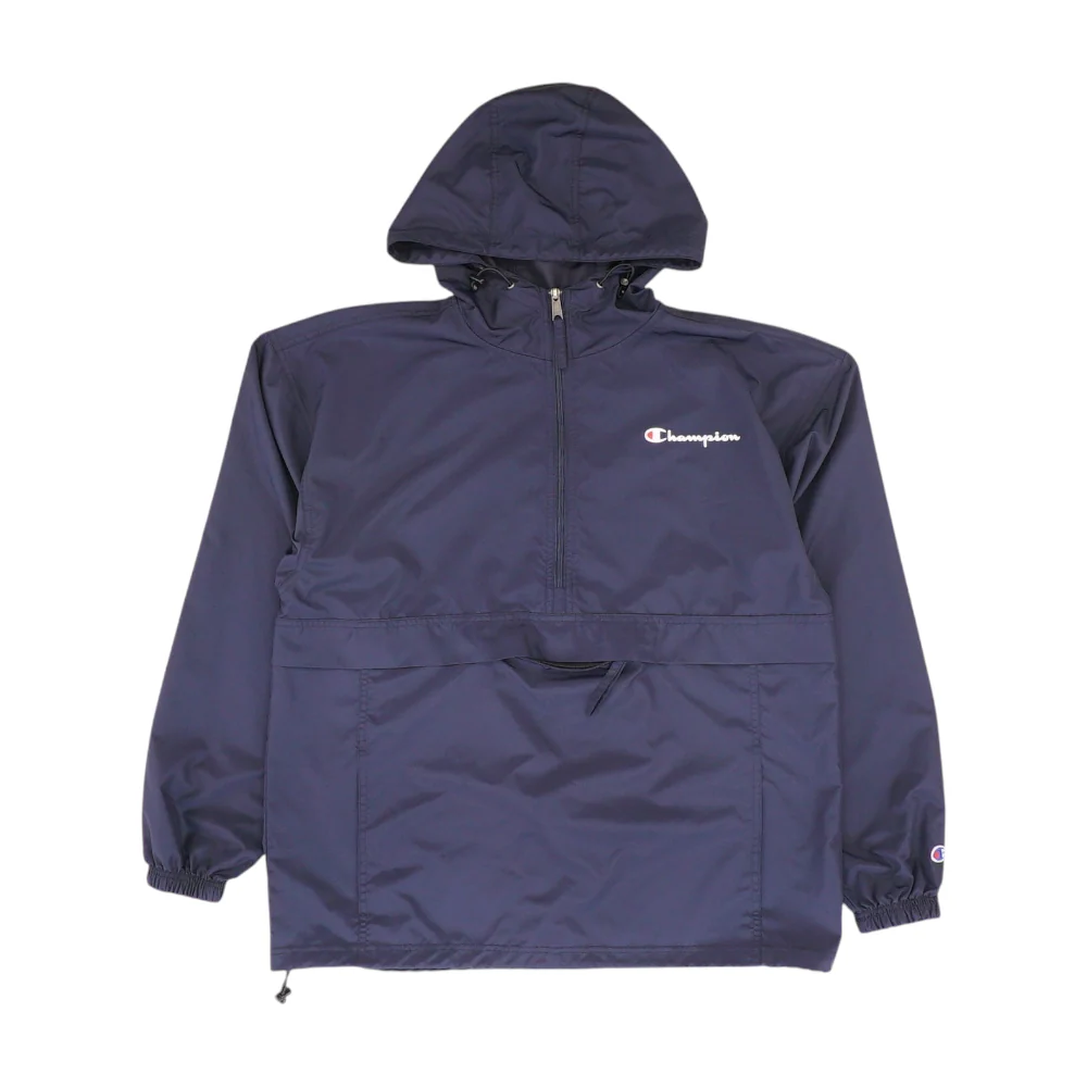 Navy Solid 1/4 Zip Pullover