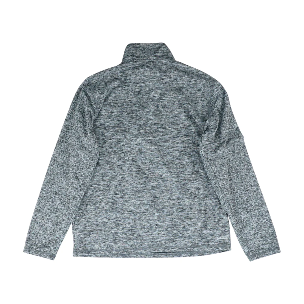 Gray Solid 1/4 Zip Sweater - Image 2