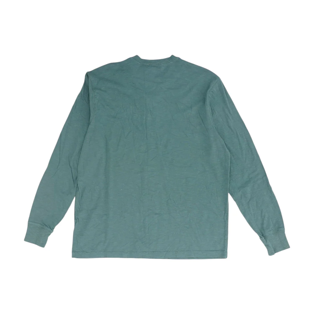 Green Solid 1/4 Zip Sweater - Image 2