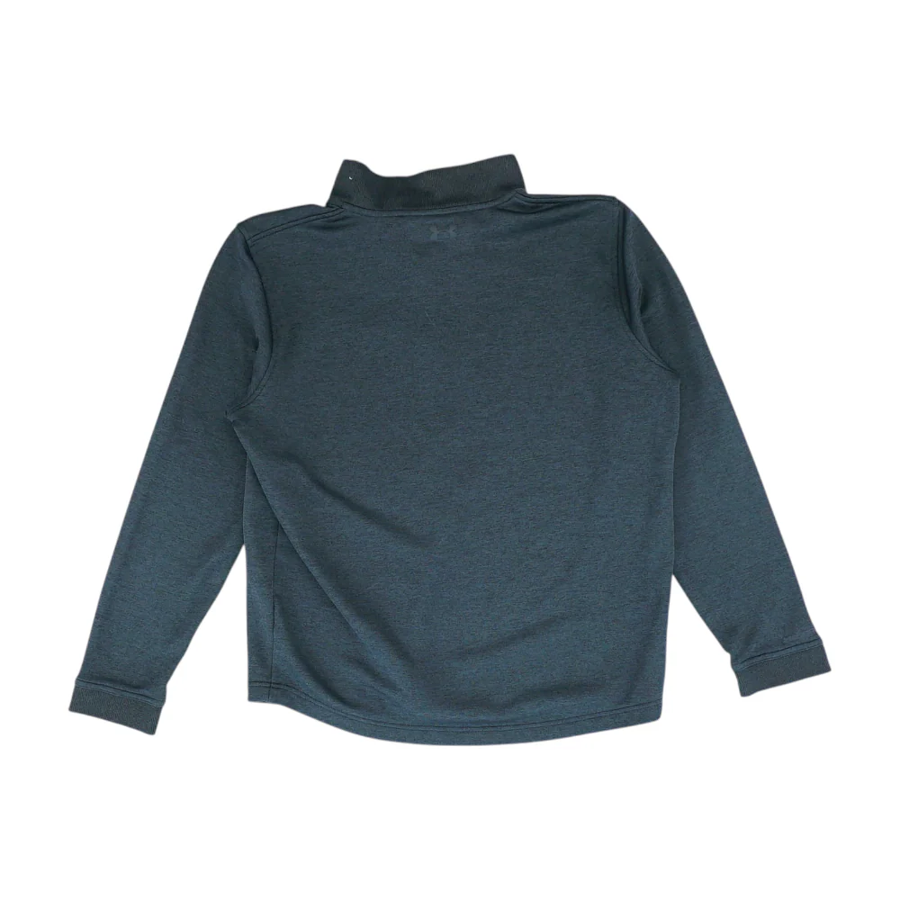 Black Solid 1/4 Zip Pullover - Image 2