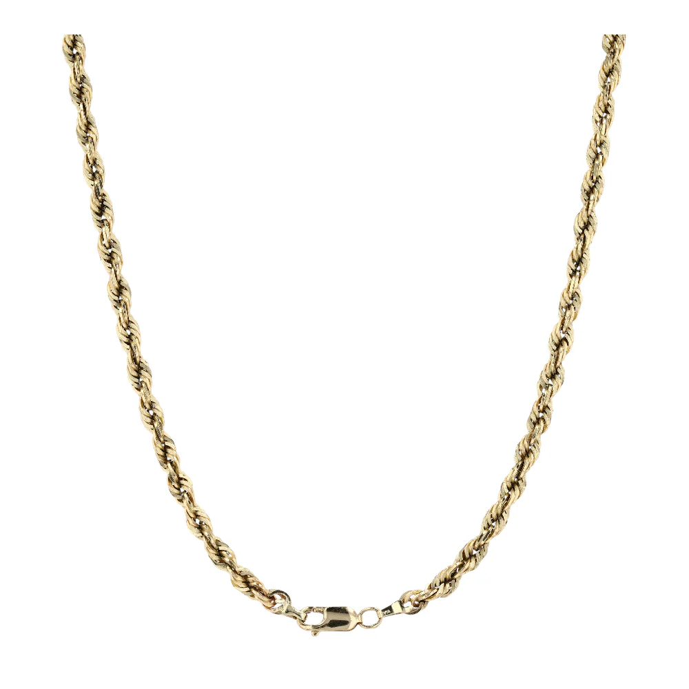 10K Two-Tone Gold Chain Necklace - Image 2