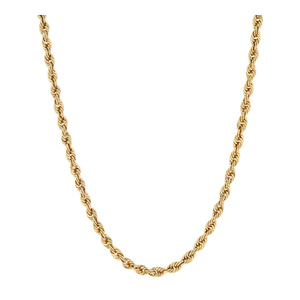 10K Yellow Gold Chain Necklace