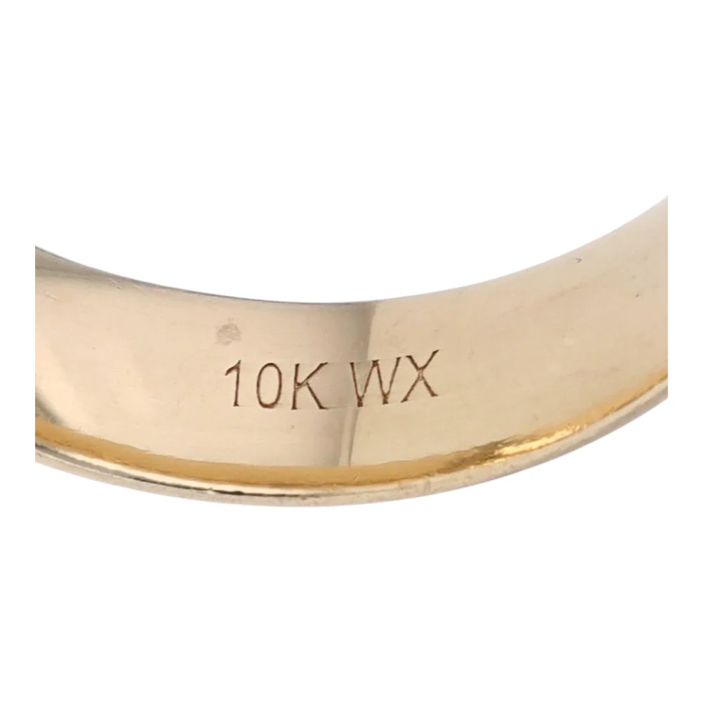 10K Yellow Gold Band - Image 4
