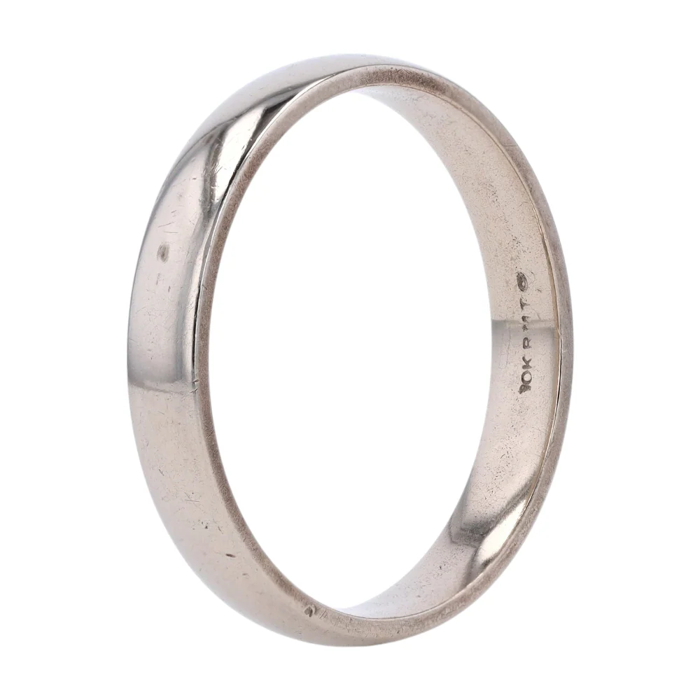10K White Gold Band - Image 3