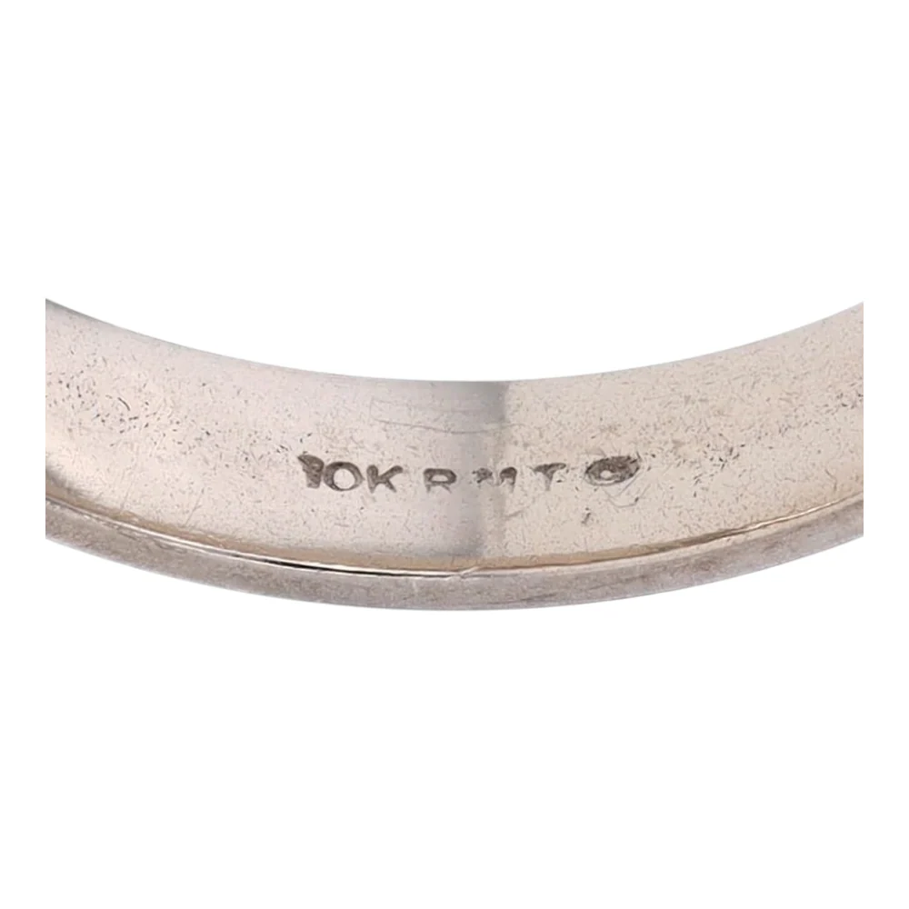 10K White Gold Band - Image 4