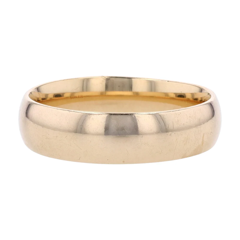 10K Yellow Gold Band - Image 2