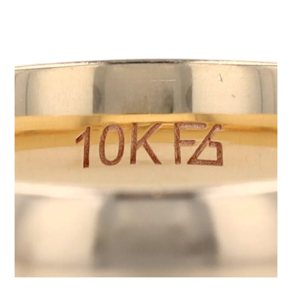 10K Yellow Gold Band - Image 4