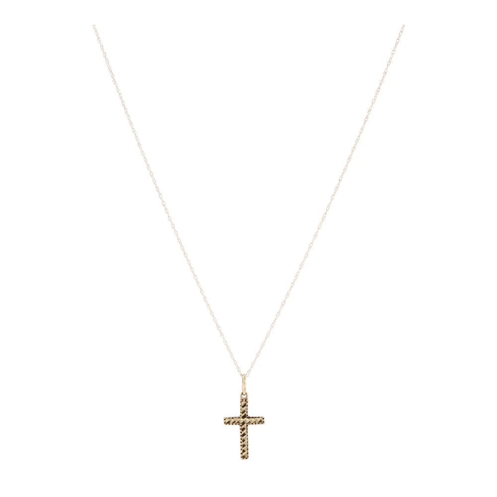 10K Yellow Gold Pendant Necklace