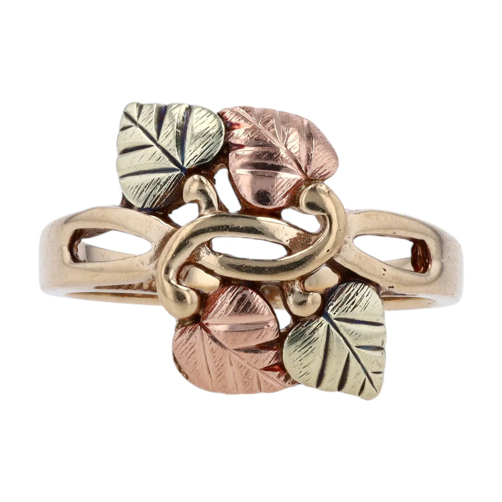 10K Two-Tone Gold Fashion Ring