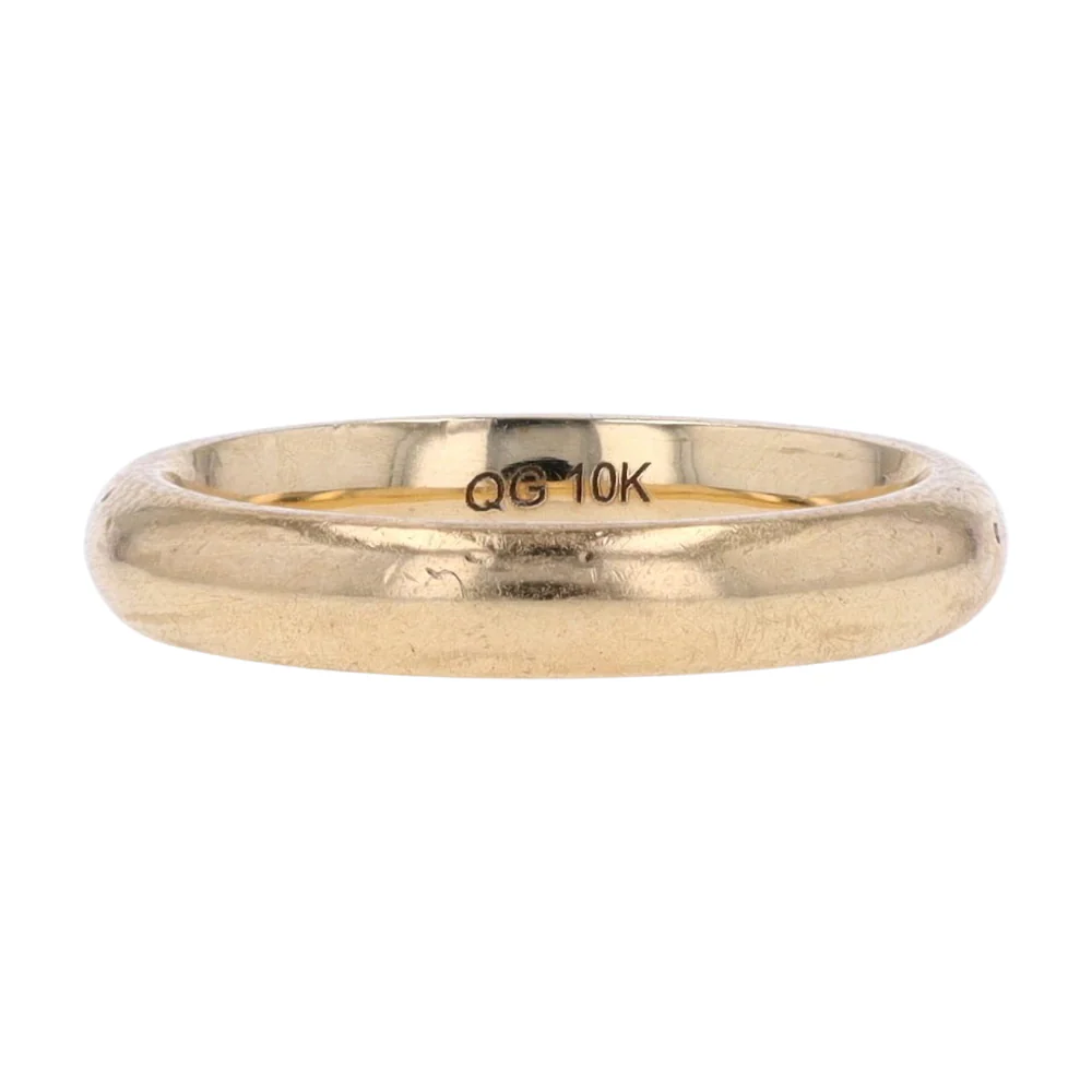 10K Yellow Gold Band Ring