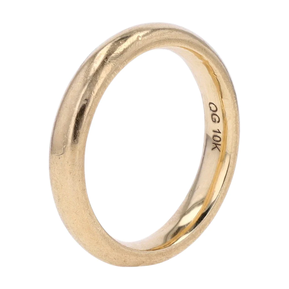 10K Yellow Gold Band Ring - Image 3