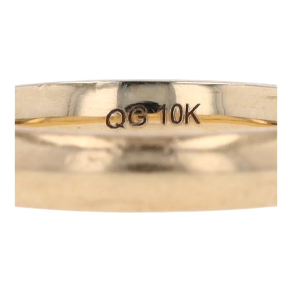 10K Yellow Gold Band Ring - Image 4