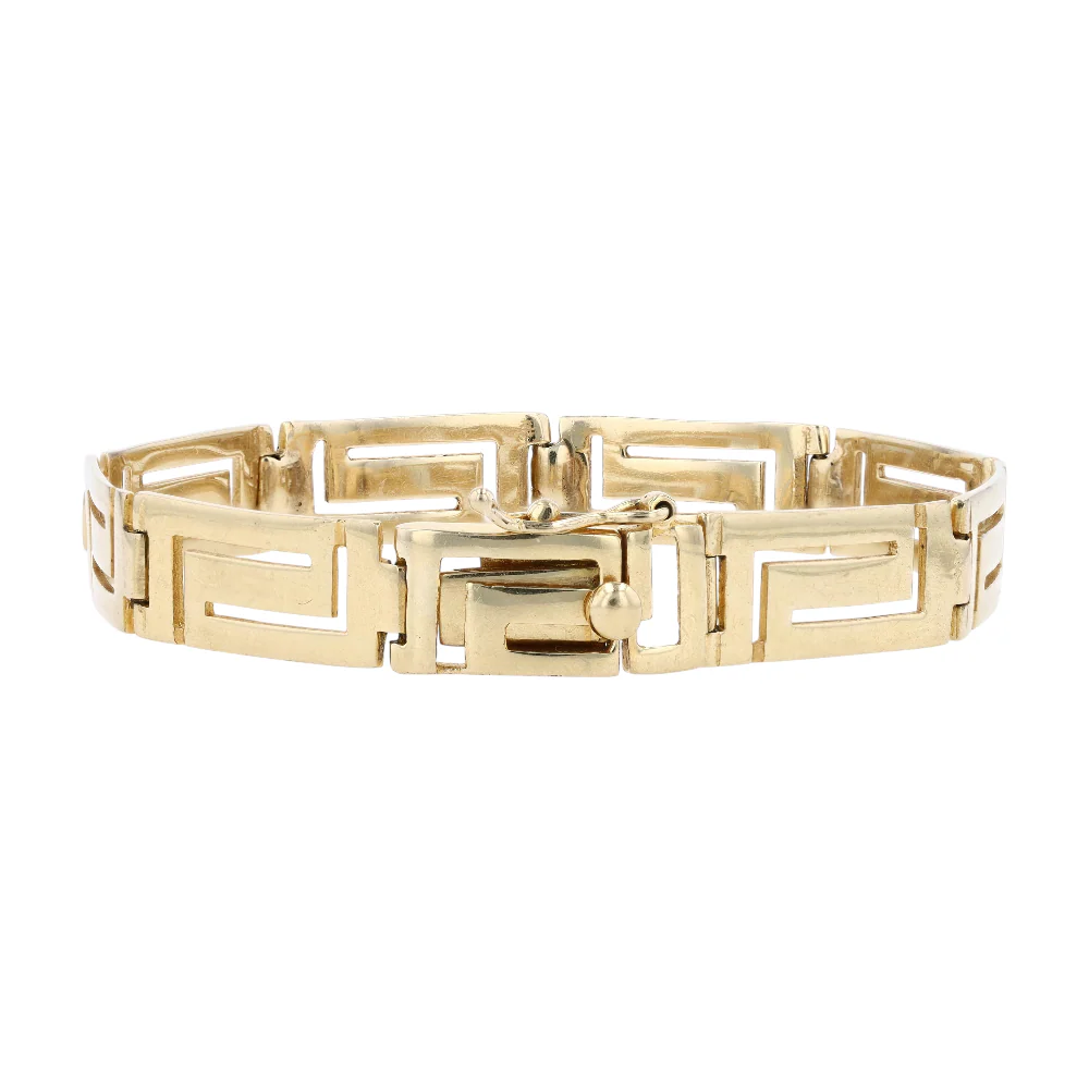 14K Yellow Gold Chain Bracelet - Image 2