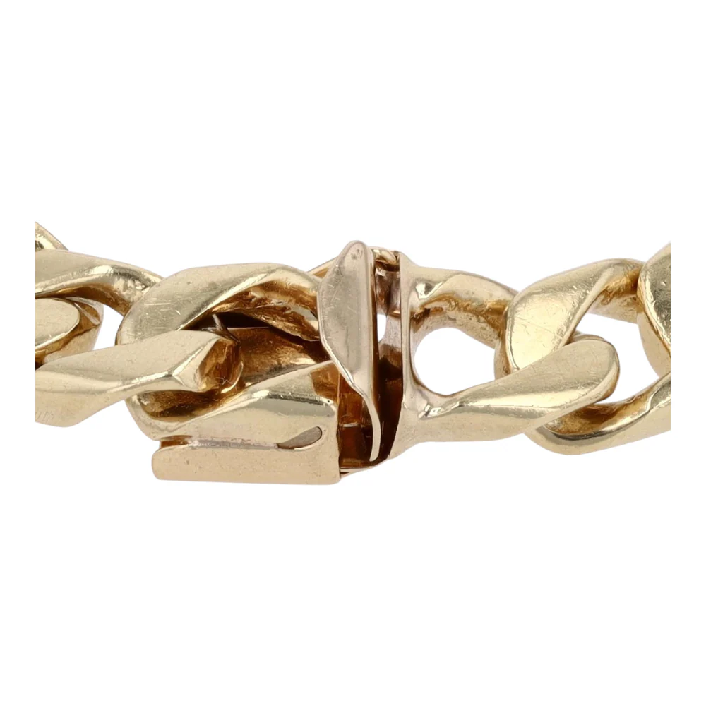14K Yellow Gold Chain Bracelet - Image 2