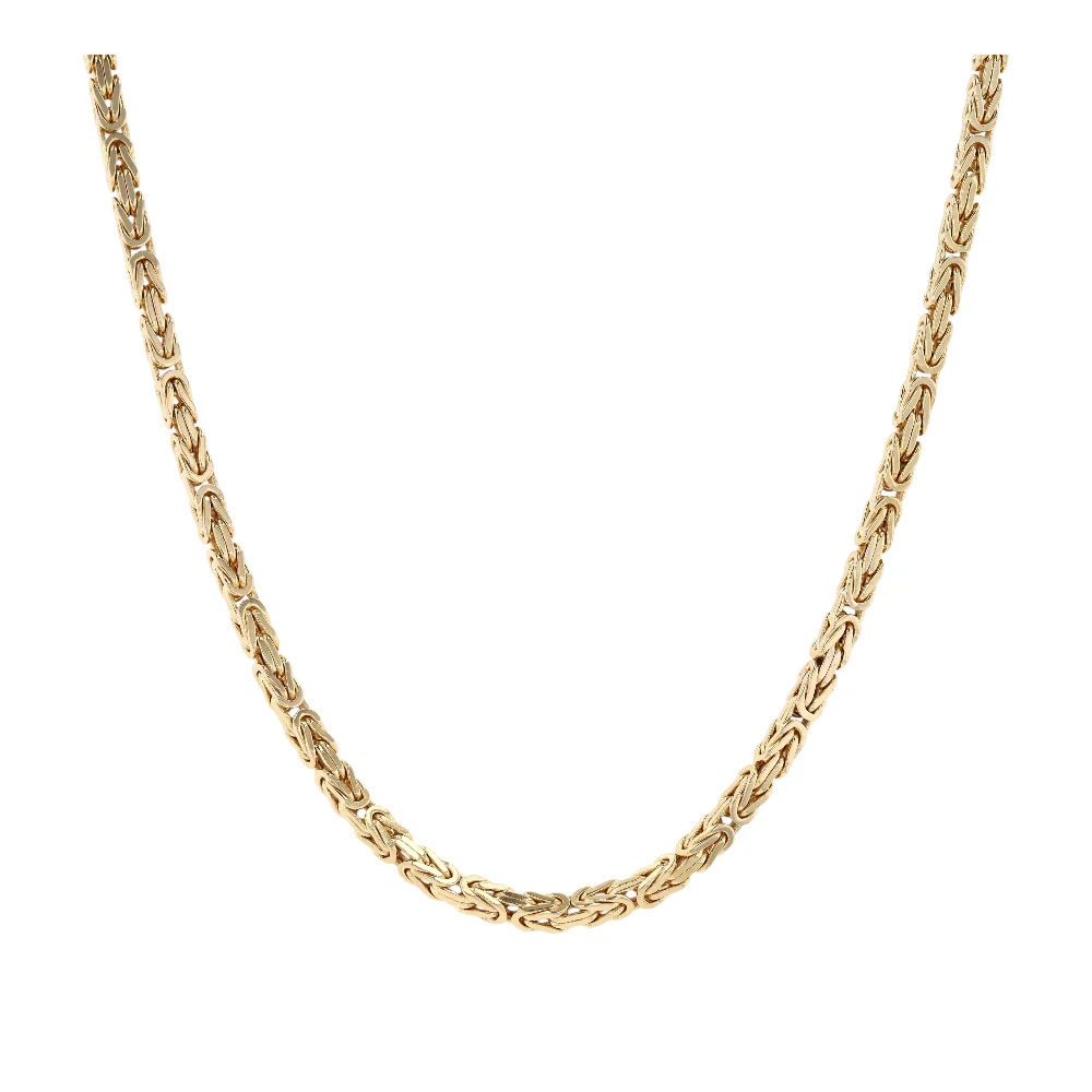 14K Yellow Gold Chain Necklace