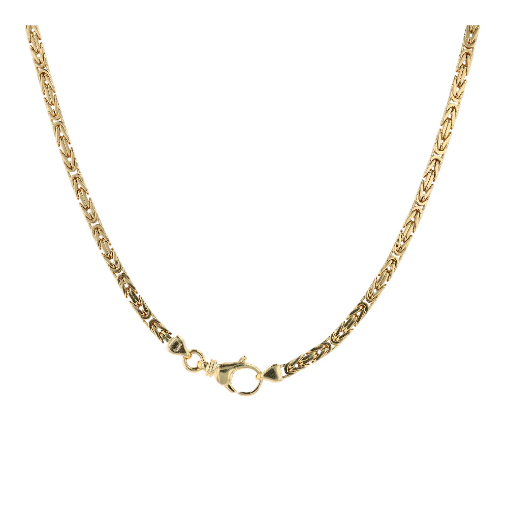 14K Yellow Gold Chain Necklace - Image 2