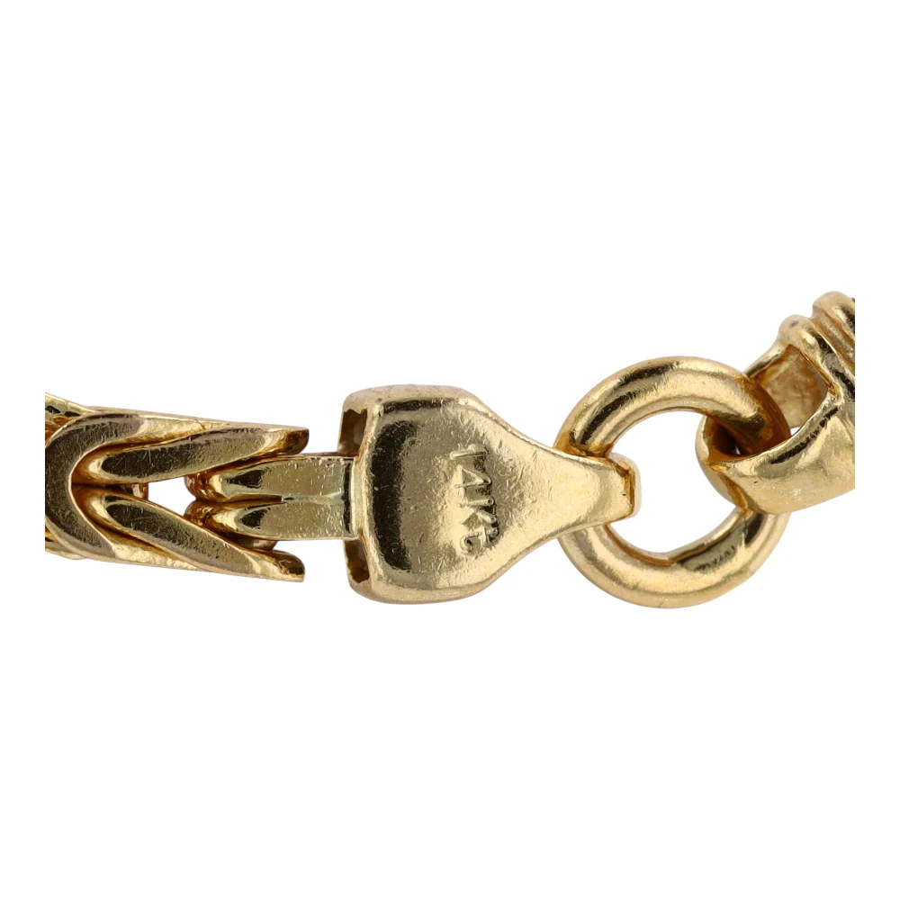 14K Yellow Gold Chain Necklace - Image 3