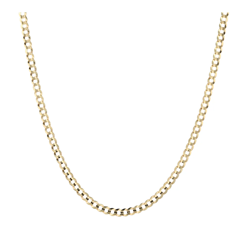 14K Yellow Gold Chain Necklace