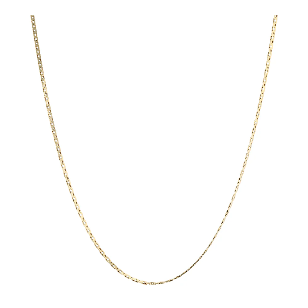 14K Yellow Gold Chain Necklace