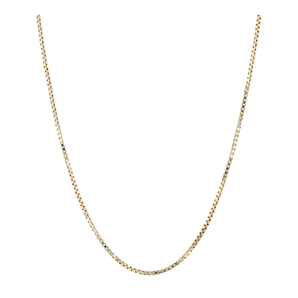 14K Yellow Gold Chain Necklace