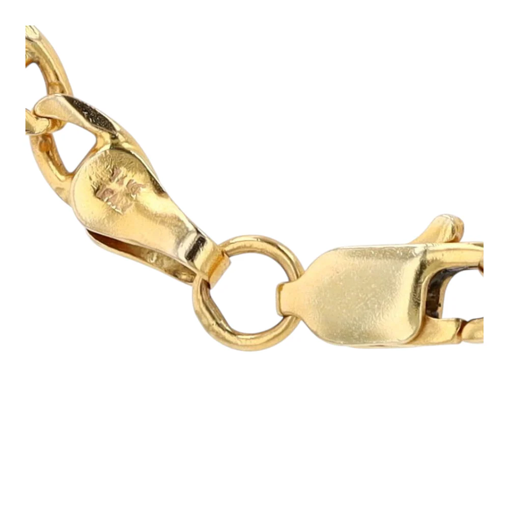14K Yellow Gold Chain Necklace - Image 3