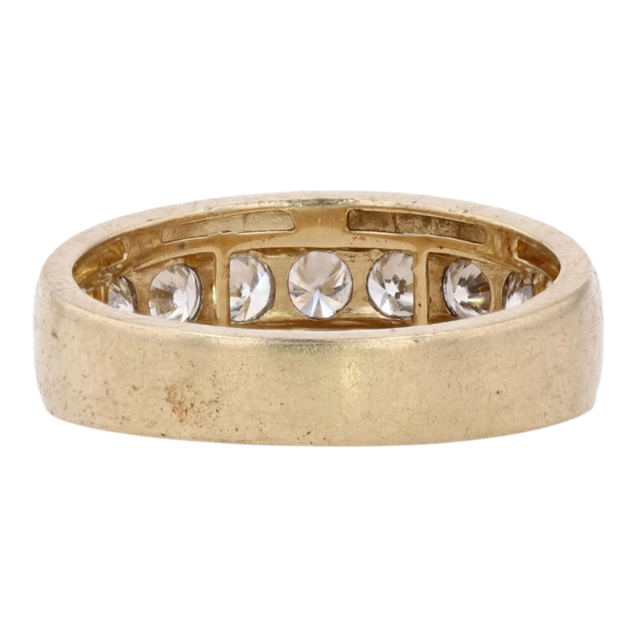 1 ctw 14K Yellow Gold Diamond Band - Image 3