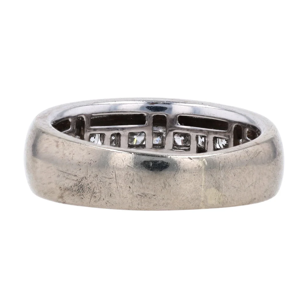 1/3 ctw 14K White Gold Diamond Band - Image 3