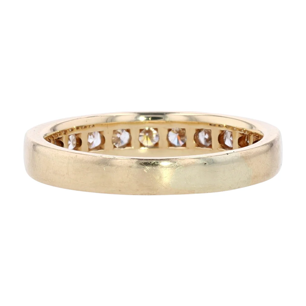 1 ctw 14K Yellow Gold Diamond Band - Image 3