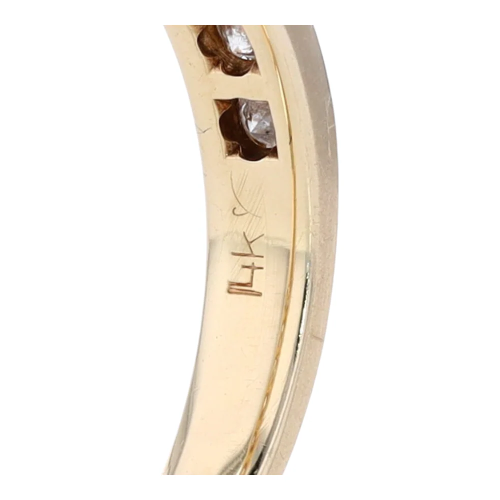 1 ctw 14K Yellow Gold Diamond Band - Image 6