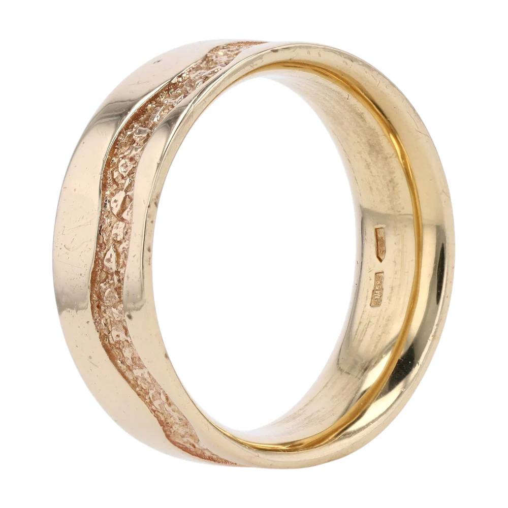 14K Yellow Gold Band - Image 3
