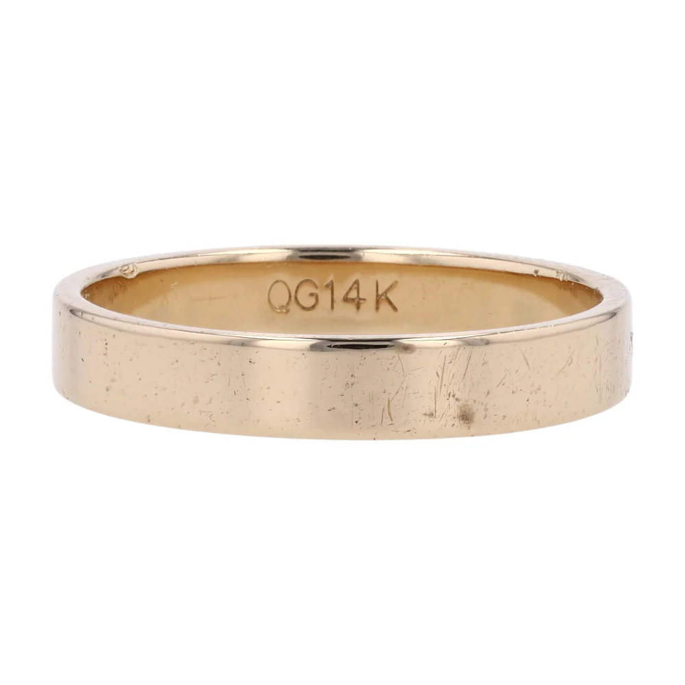 14K Yellow Gold Band