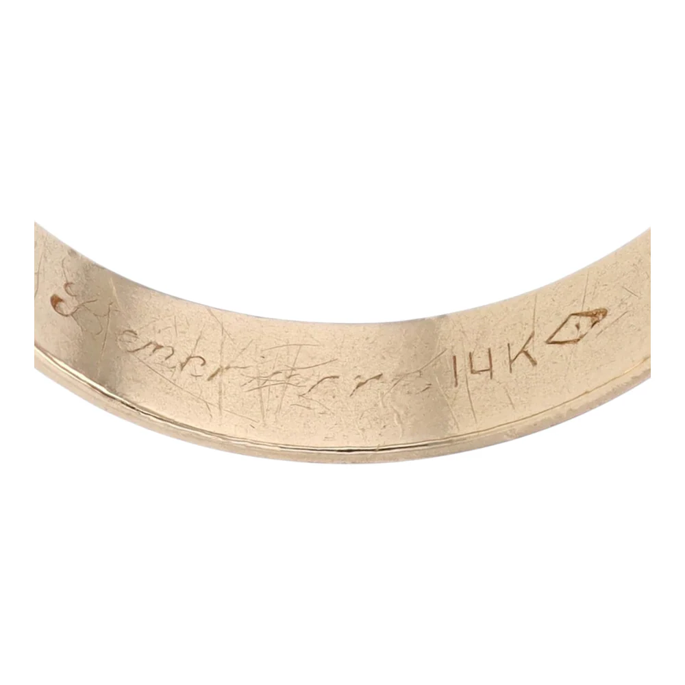 14K Yellow Gold Band - Image 4