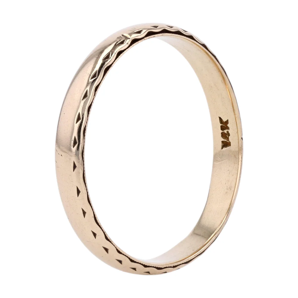 14K Yellow Gold Band - Image 3