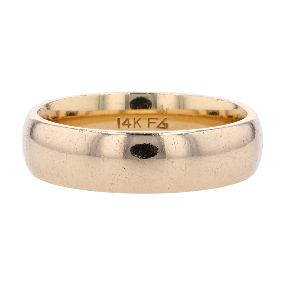 14K Yellow Gold Band
