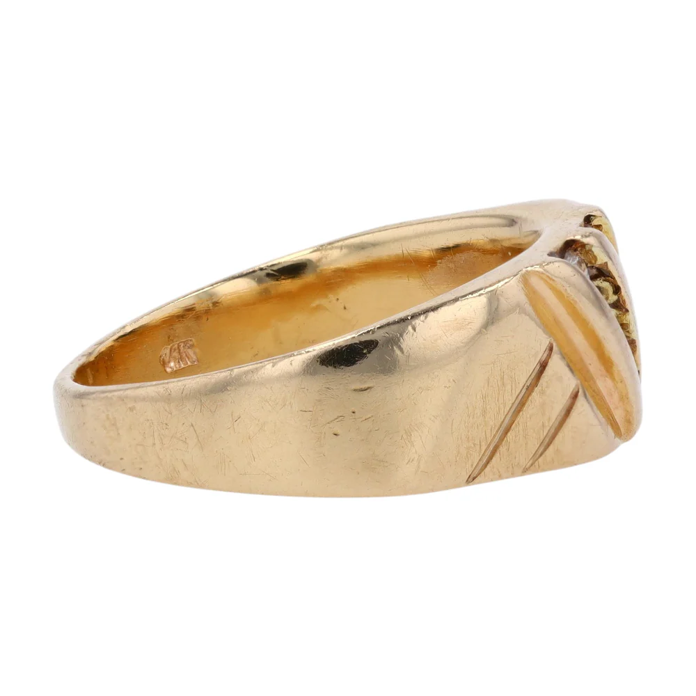 1/4 ctw 14K Yellow Gold Diamond Band - Image 4