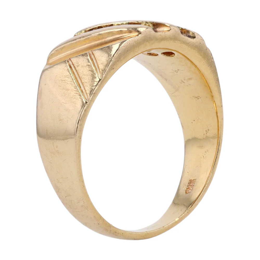 1/4 ctw 14K Yellow Gold Diamond Band - Image 5