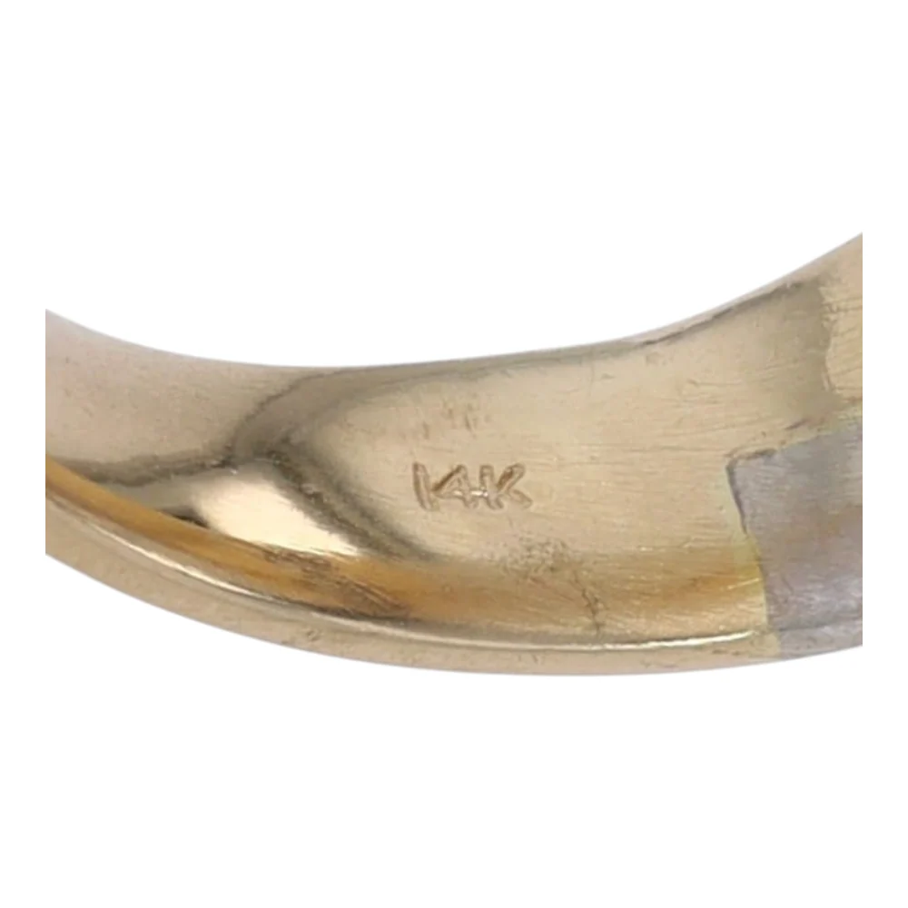 1/3 ctw 14K Two-Tone Gold Diamond Band - Image 6