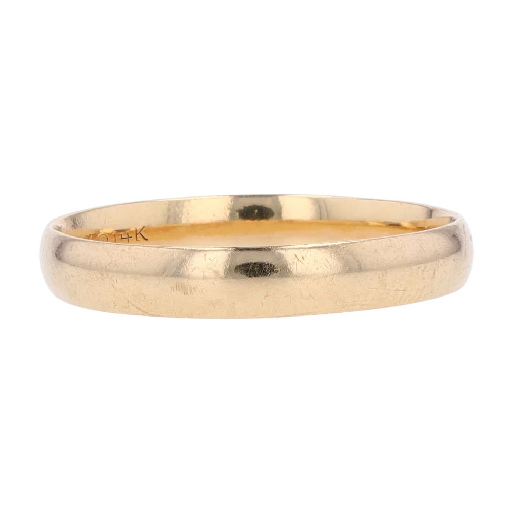14K Yellow Gold Band