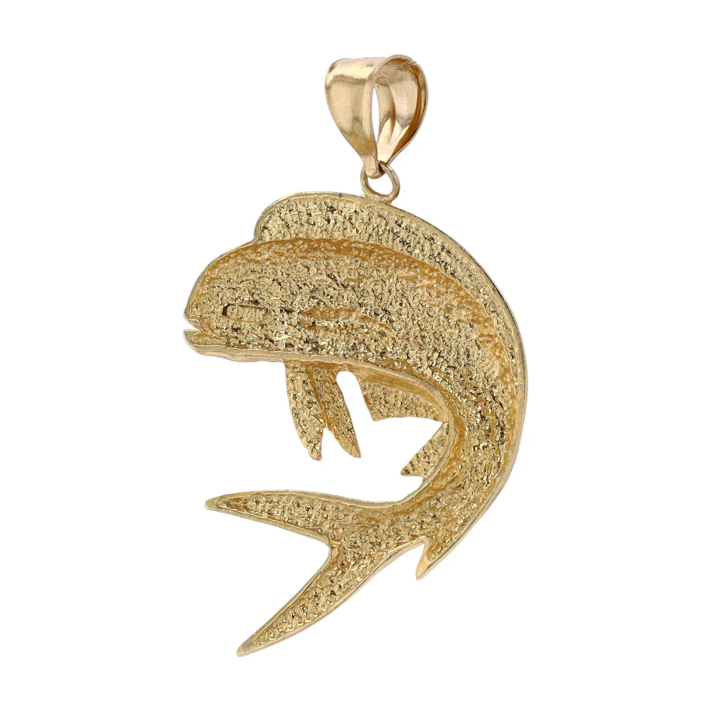 14K Two-Tone Gold Pendant - Image 2