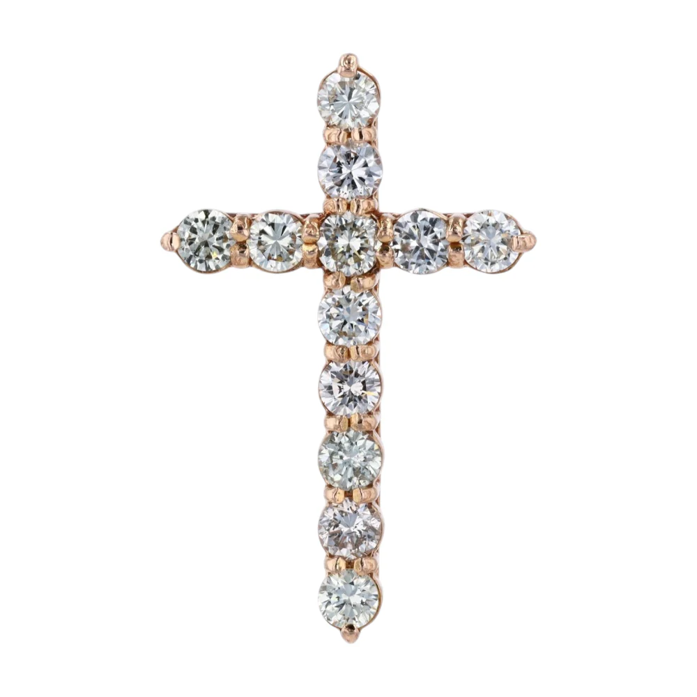 3/4 ctw 14K Yellow Gold Diamond Pendant