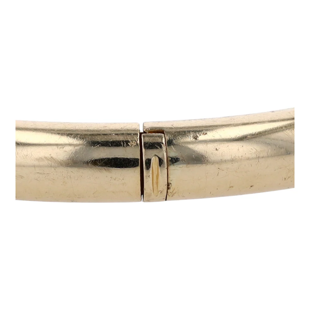 14K Yellow Gold Bangle Bracelet - Image 3