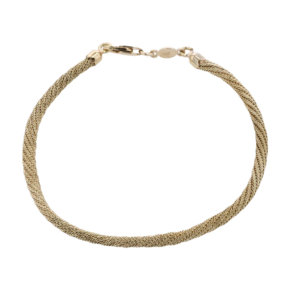 14K Yellow Gold Chain Bracelet