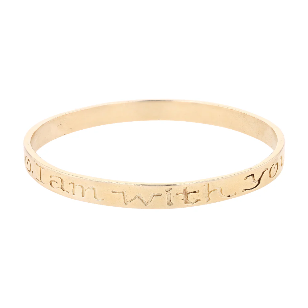 14K Yellow Gold Bangle Bracelet