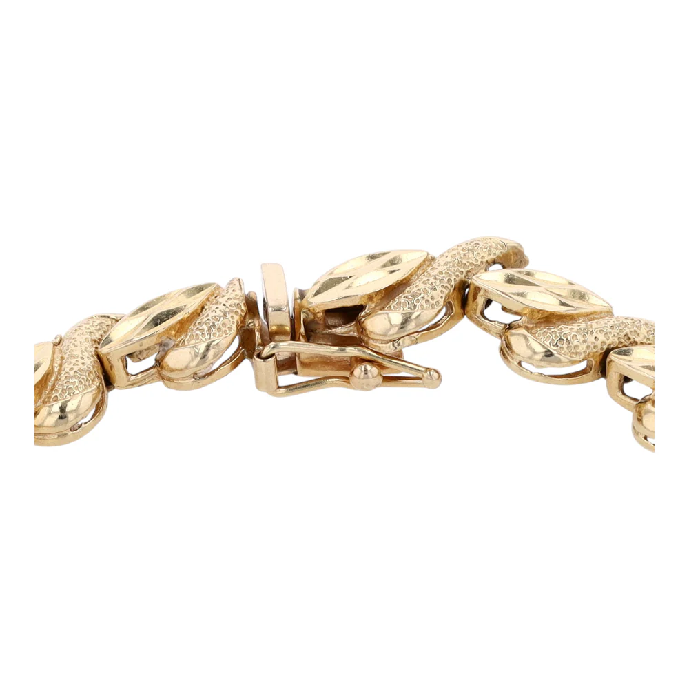 14K Yellow Gold Chain Bracelet - Image 2