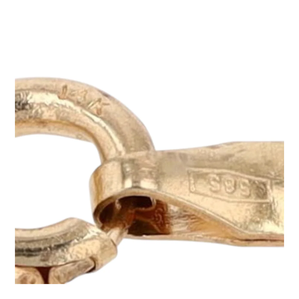 14K Two-Tone Gold Chain Bracelet - Image 3