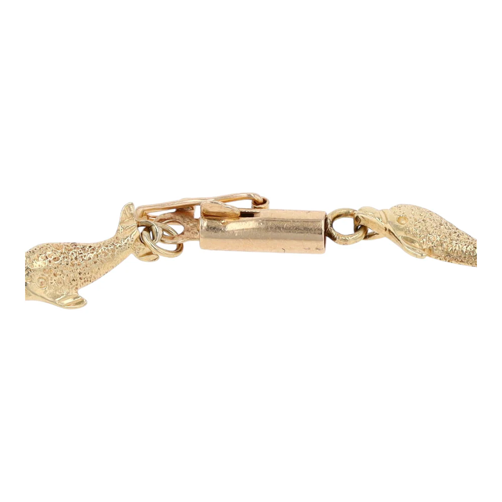 14K Yellow Gold Chain Bracelet - Image 2