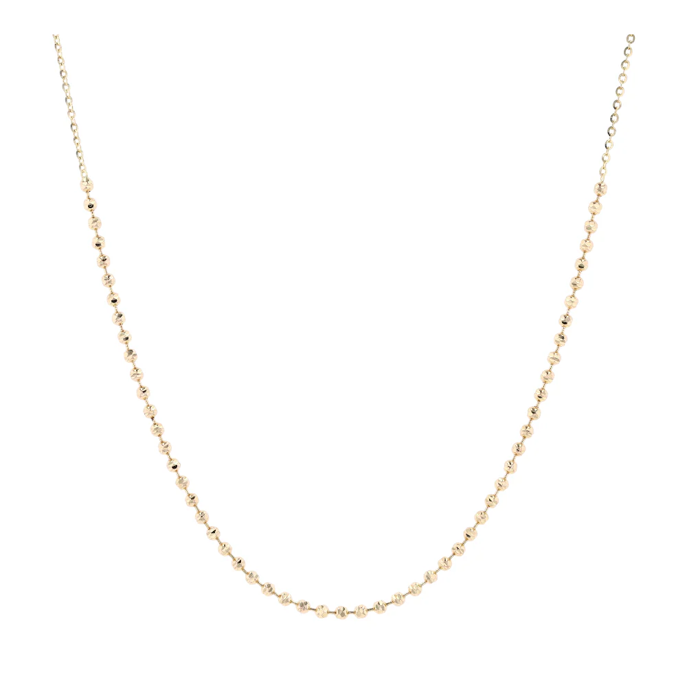 14K Yellow Gold Chain Necklace