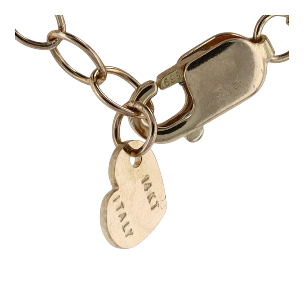14K Yellow Gold Chain Necklace - Image 3