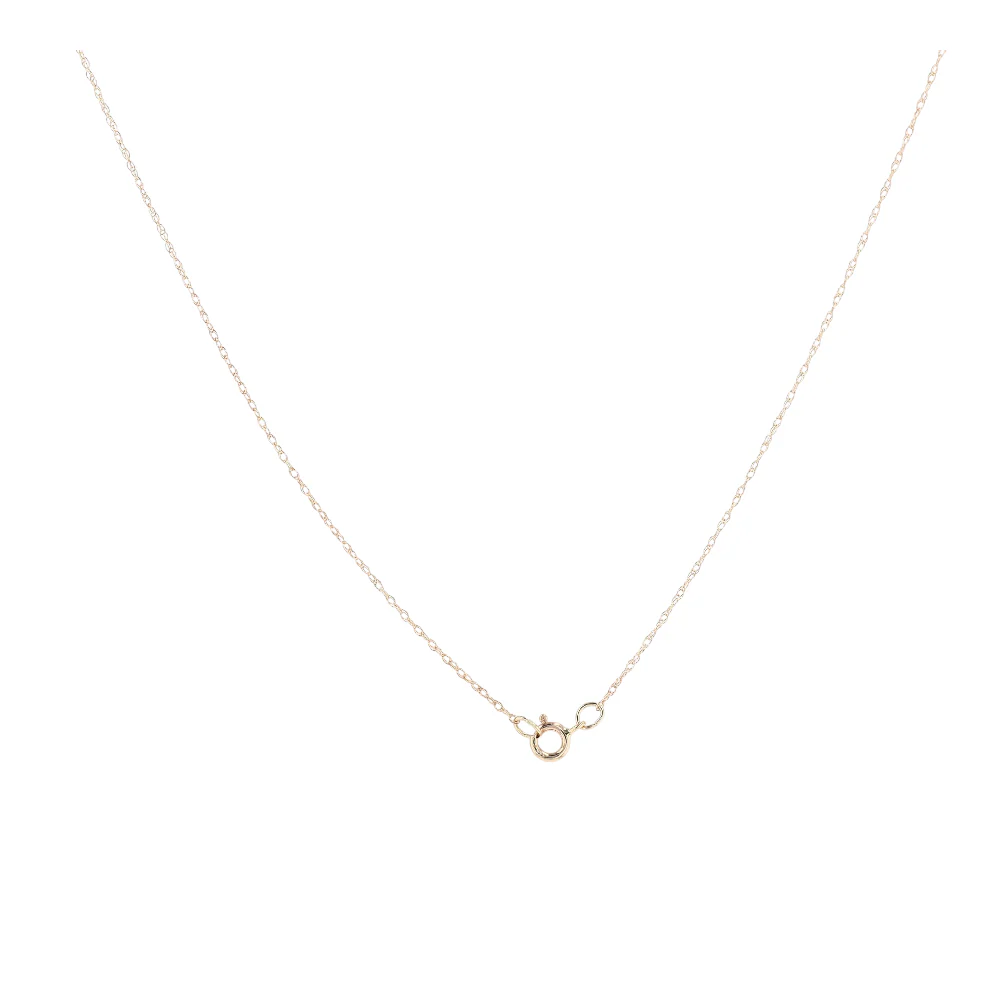 14K Tri-Tone Gold Pendant Necklace - Image 2