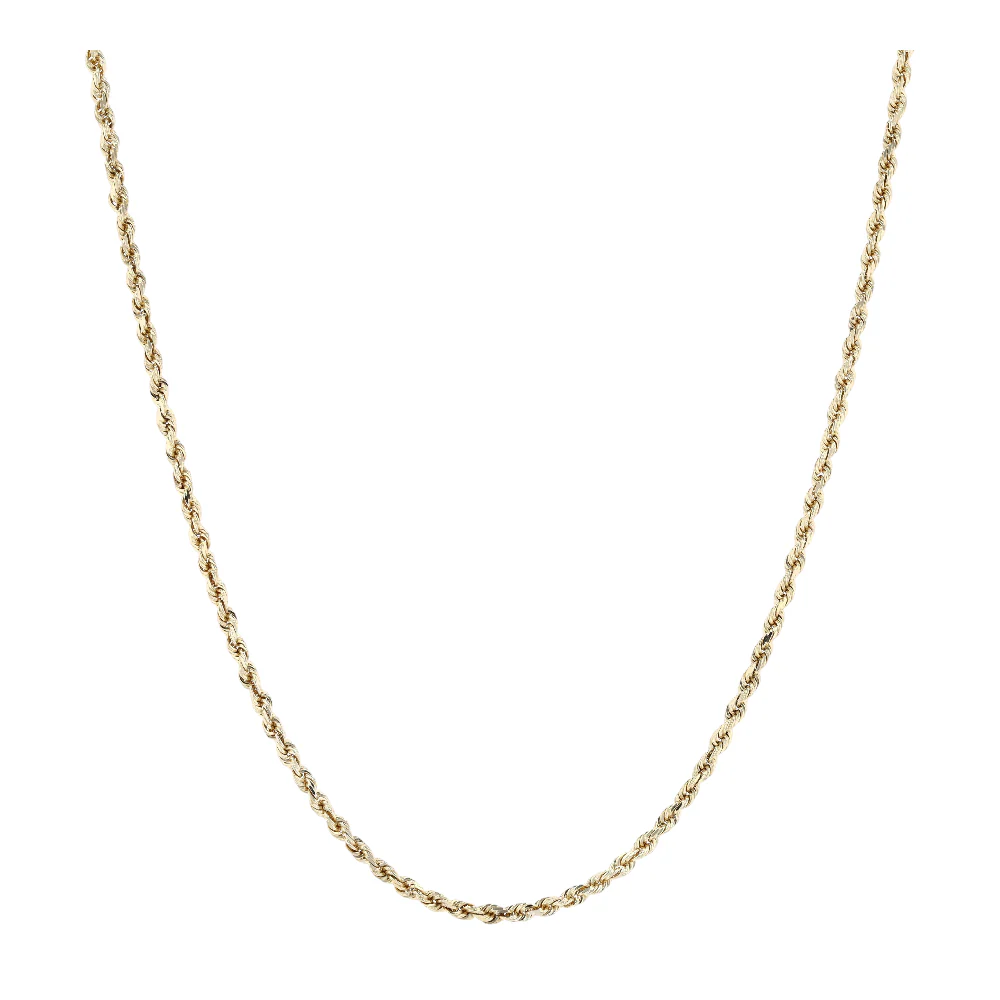 14K Yellow Gold Chain Necklace
